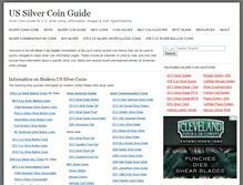 Tablet Screenshot of coins.silvercoinstoday.com